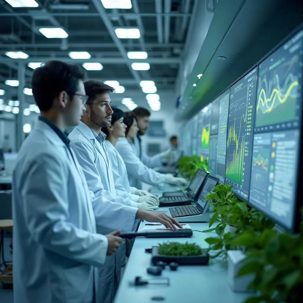 Equipo de LFYAMAGATAS trabajando en soluciones agrícolas